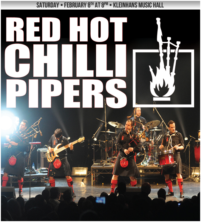 Red Hot Chili Peppers concert poster