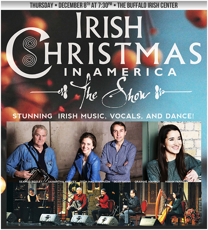 Irish Christmas in America concert poster